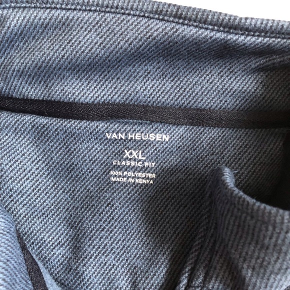 NWT Van Heusen Classic-Fit Quarter Zip Pullover Sweater, XXL - Picture 6 of 8